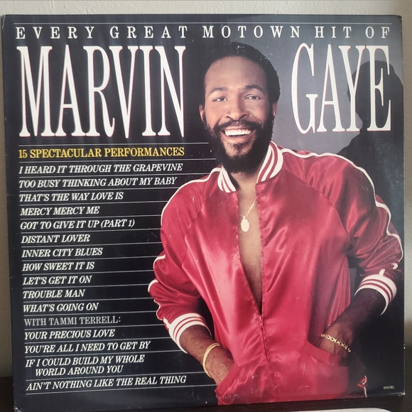 Marvin Gaye Vinyl Every Great Motown Hit Of Marvin GayeRare 1983USA